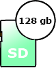 SD карты 128 Гб